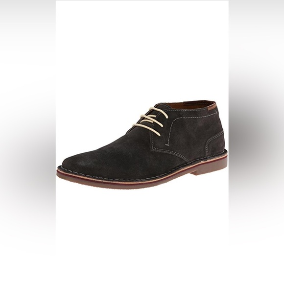 Kenneth Cole Desert Men Shoes Dark Grey Suede - NWOT - Picture 1 of 10